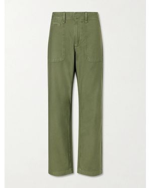 Citizens of Humanity Winslow Cotton Straight-Leg Jeans - Green