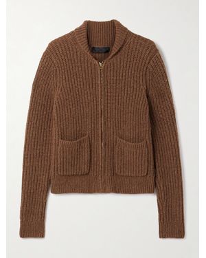 Nili Lotan Tessen Cardigan Aus Einer Merinowollmischung - Braun