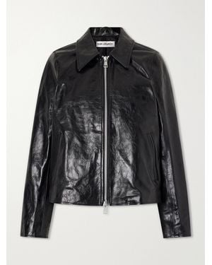 Our Legacy Leather Jacket - Black