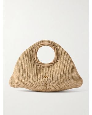 Cult Gaia Thais Tote Aus Raffiabast - Mettallic