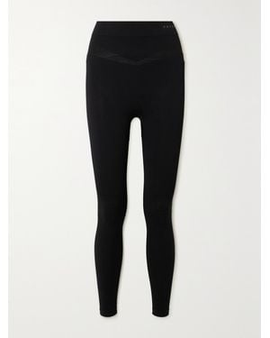 FALKE Maximum Warm Stretch-Jersey Leggings - Black