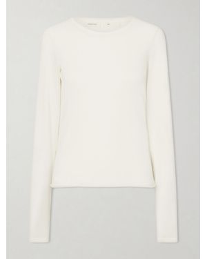 Colleen Allen Tencel Modal-Blend T-Shirt - White
