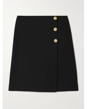 PUCCI Embellished Cady Midi Wrap Skirt - Black