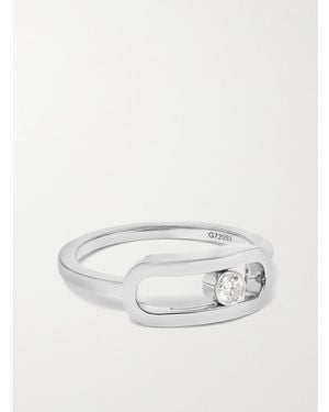 Messika Move Uno 18-Karat Diamond Ring - Natural