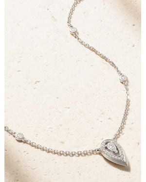 Messika Fiery Kette Aus 18 Karat Weißgold Mit Diamanten - Natur