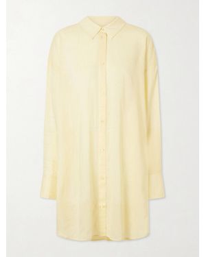 TOTEME Lyocell And Cotton-Blend Shirt - Yellow
