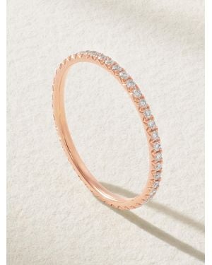 Anita Ko Eternity 18-Karat Rose Diamond Ring - Natural