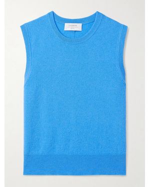 La Ligne Liam Cashmere Tank - Blue