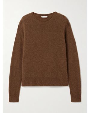 The Row Lorynna Pullover Aus Einer Kaschmir-Seidenmischung - Braun
