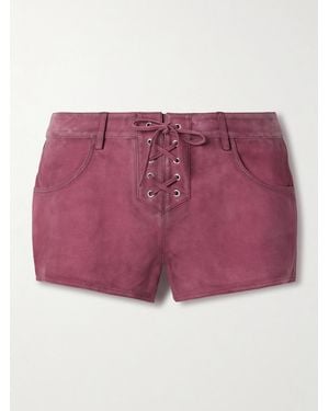 Isabel Marant Delma Shorts - Red