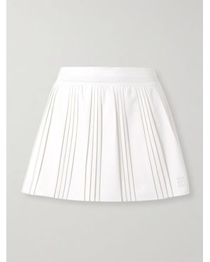 Nike Court Advantage Tennis-Rock Aus Recyceltem Dri-Fit-Material Mit Falten - Weiß