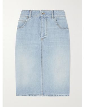 Bottega Veneta Denim Skirt - Blue