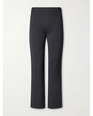 Blazé Milano Genesis Woven Straight-Leg Trousers - Blue