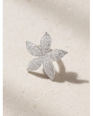 Ileana Makri Blossom 18-Karat Diamond Ear Cuff - Natural