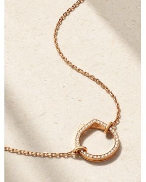 Repossi 18-Karat Rose Diamond Necklace - White