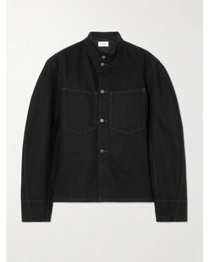 Lemaire Curved Cotton-Twill Jacket - Black