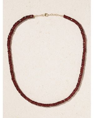 JIA JIA Kette Mit Granaten Und Details Aus - Natur