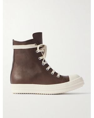 Rick Owens Sneakers Aus Leder - Braun