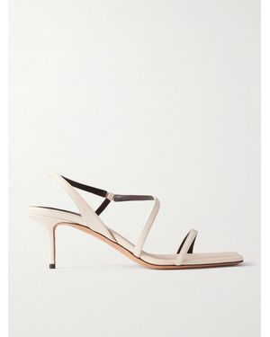 Emme Parsons Delicat 55 Leather Sandals - Natural