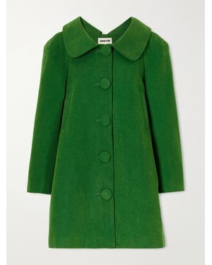 ShuShu/Tong Cotton-Twill Coat - Green