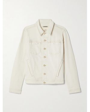 L'Agence Shuri Stretch-Denim Jacket - Natural