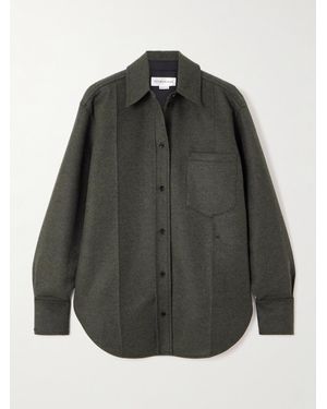 Victoria Beckham Wool Shirt - Gray