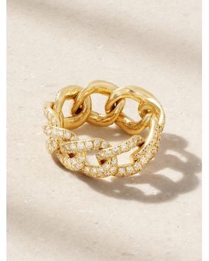 SHAY Essential Link 18-Karat Diamond Ring - Natural