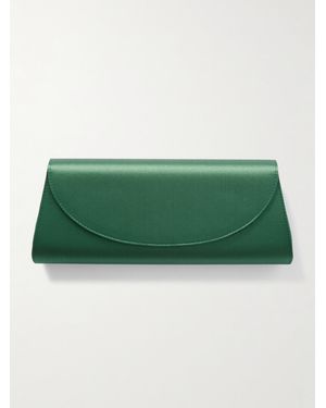 Hunting Season Opera Satin Clutch - Green