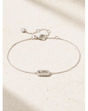 Messika Move Uno 18-Karat Diamond Bracelet - Natural