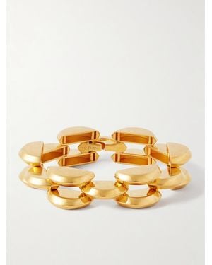 Saint Laurent Tone Bracelet - Metallic