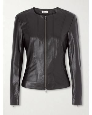 STAUD Leather Jacket - Black