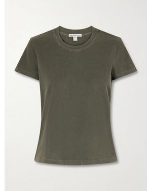James Perse Vintage Boy Cotton-Jersey T-Shirt - Green
