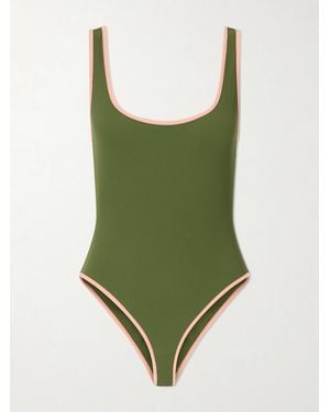 Johanna Ortiz Ribbed Onepiece - Green