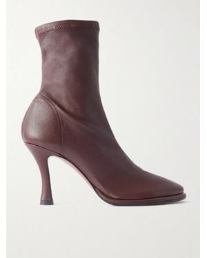Neous Lea Leather Ankle Boots - Brown