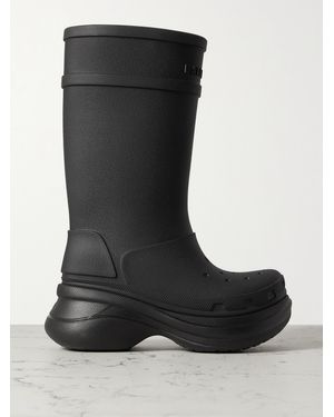 Balenciaga X Crocs Wellington Boots - Black