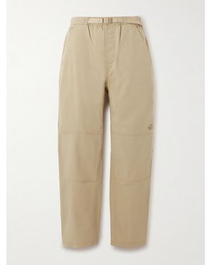 The North Face Hose Mit Geradem Bein Aus Baumwoll-Canvas - Natur