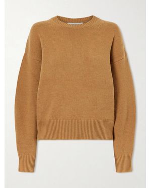Another Tomorrow Recycled-Cashmere And Wool-Blend Jumper - Brown