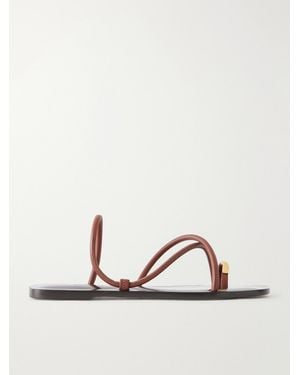Emme Parsons Laurie Leather Sandals - Black