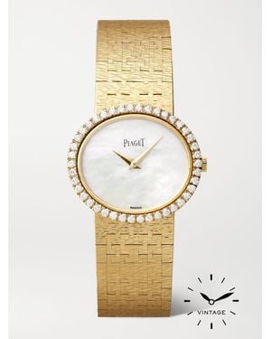 KEEPER VINTAGE Piaget Vintage 1960S Complet 28Mm 18-Karat Watch, Ref. No. 9801 - Metallic