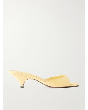 Neous Hynia 40 Leather Mules - Natural