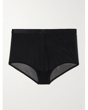 Spanx Supersmooth Sheersense Höschen Aus Stretch-Material - Schwarz