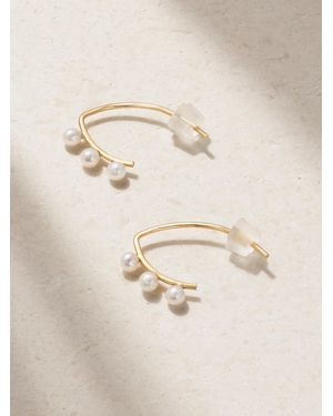Melissa Joy Manning 14-Karat Recycled Pearl Earrings - Natural