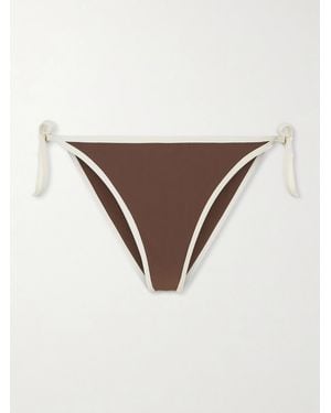 Brunello Cucinelli Knotted Bikini Briefs - Natural