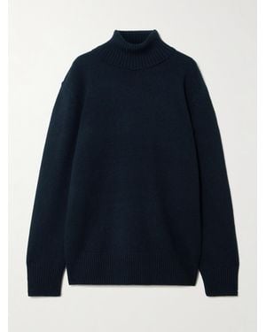 TOTEME Pull À Col Roulé En Cachemire - Bleu