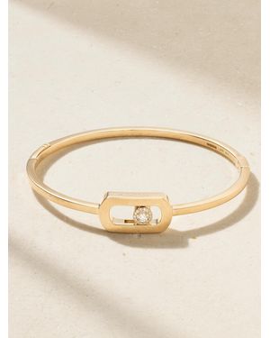 Messika So Move 18-Karat Diamond Bracelet - Natural