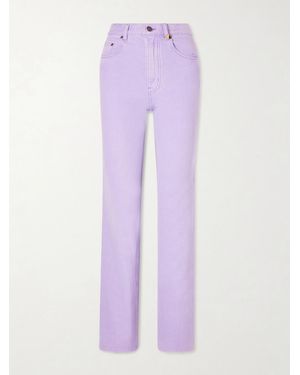 Chloé High-Rise Slim Jeans - Purple