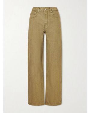 OSSOU Rider Straight-Leg Jeans - Natural