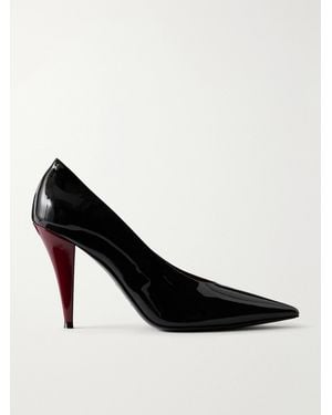 Givenchy Patent-Leather Pumps - Black