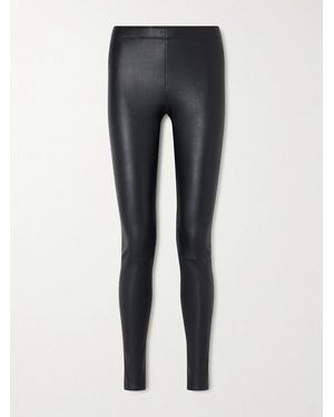 Stouls Carolyn Leather Leggings - Blue