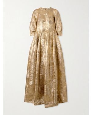 Jonathan Simkhai Claravelle Jacquard Gown - Natural